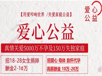 寿宁捐卵助孕生子 爱心志愿者招募